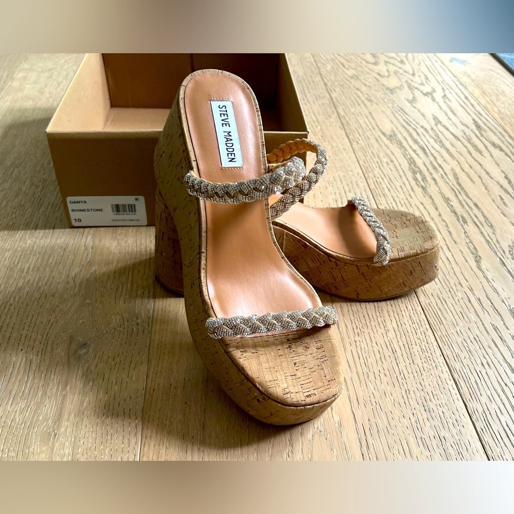 Steve Madden Rhinestone Wedges